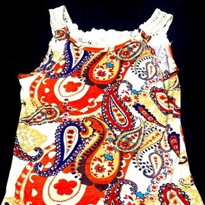 Japanese Weekend | Maternity shirt groovy Print size medium